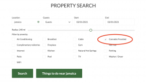 cannabis provided bud and breakfast menu search properties