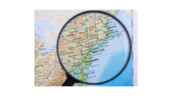 Map east coast , marijuana tourism, sara conrad blogger, bud and breakfast