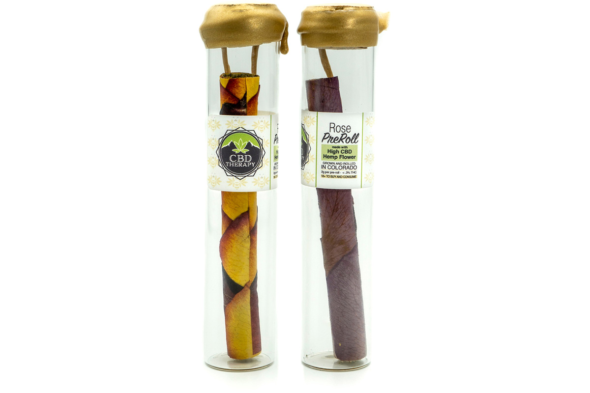 Rose Wrap Hemp Pre Rolls