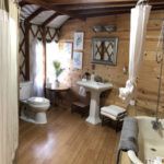 Box Canyon Sunflower Farms bathroom