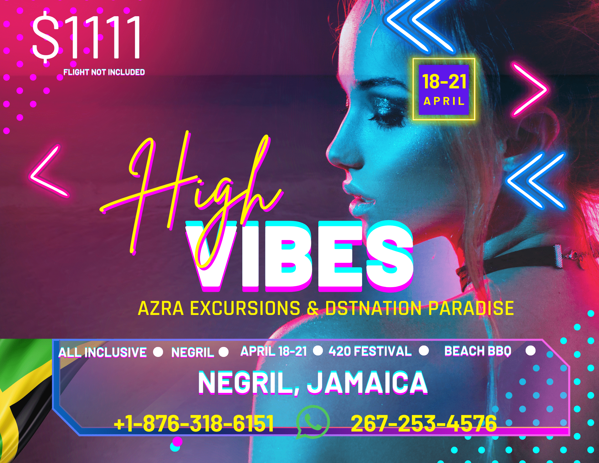 HIGH VIBES FEST 2025 “NEGRIL JAMAICA”