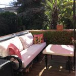 Restful semi-private room with garden views