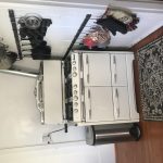 Restful semi-private room with garden views