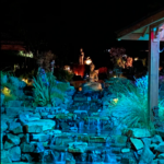 Zen Garden night view